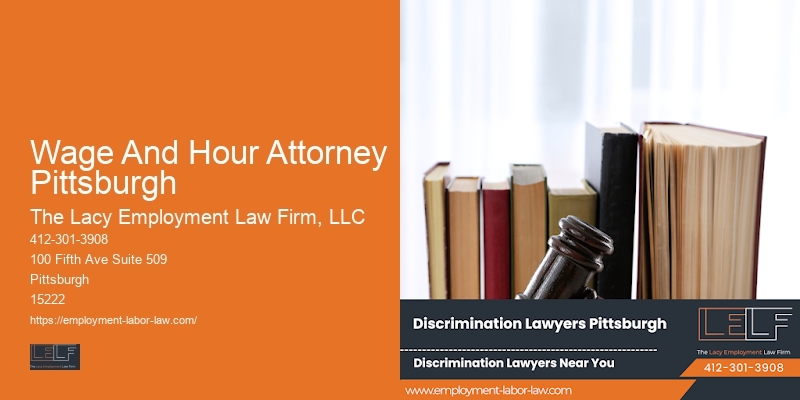 Wage And Hour Attorney Pittsburgh