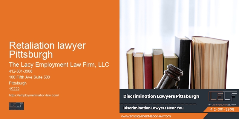 Retaliation lawyer Pittsburgh