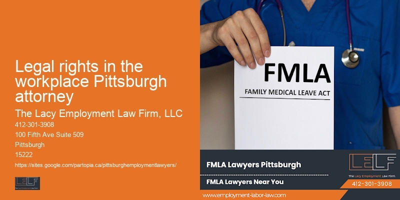 Legal rights in the workplace Pittsburgh attorney