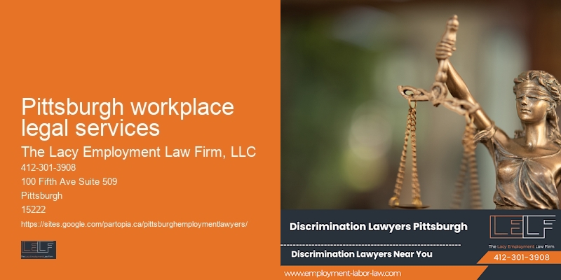 Pittsburgh workplace legal services