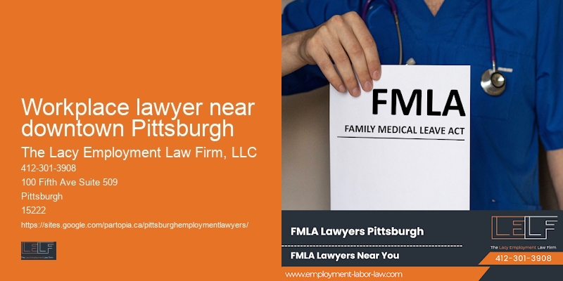 Workplace lawyer near downtown Pittsburgh