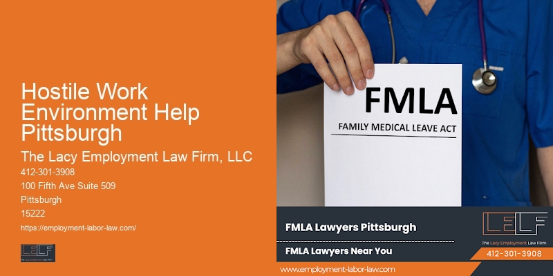 Hostile Work Environment Help Pittsburgh