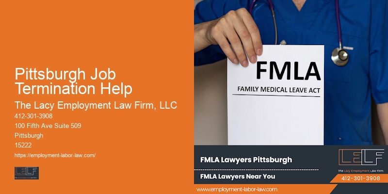 Pittsburgh Job Termination Help