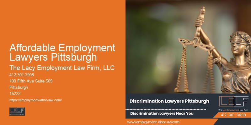 Affordable Employment Lawyers Pittsburgh