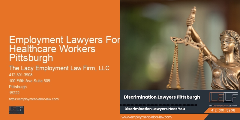 Employment Lawyers For Healthcare Workers Pittsburgh