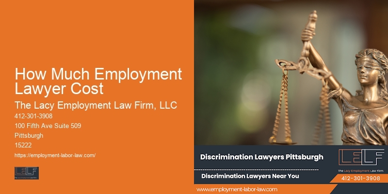 How Much Employment Lawyer Cost
