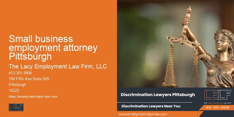Small business employment attorney Pittsburgh