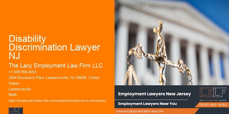 Disability Discrimination Lawyer NJ