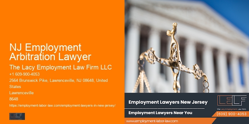NJ Employment Arbitration Lawyer