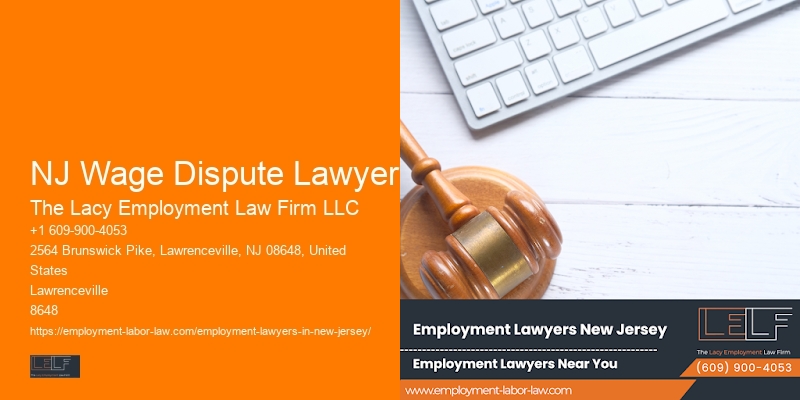 NJ Wage Dispute Lawyer