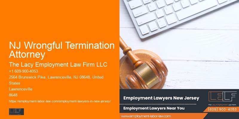 NJ Wrongful Termination Attorney