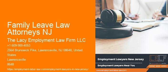Family Leave Law Attorneys NJ