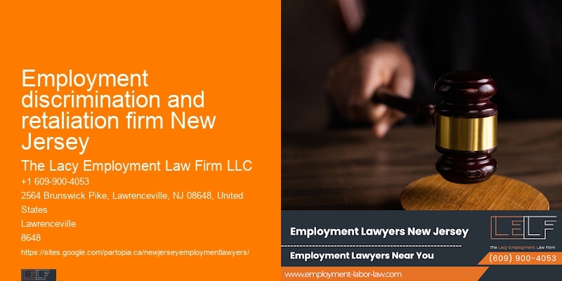 Employment discrimination and retaliation firm New Jersey