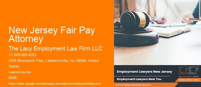 New Jersey Fair Pay Attorney