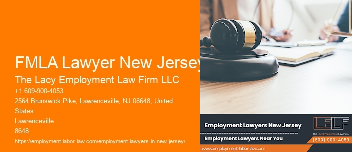FMLA Lawyer New Jersey