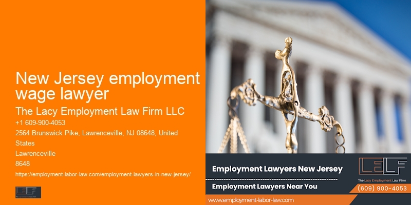 New Jersey employment wage lawyer