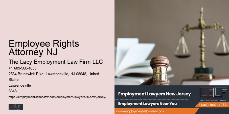 New Jersery Employment Legal Advice