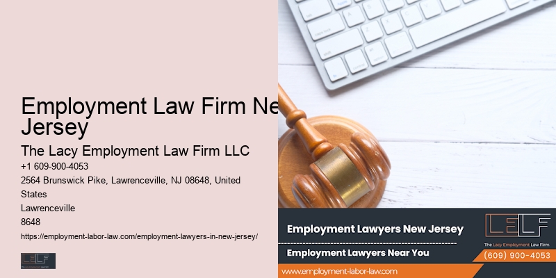 Wrongful Termination Law Services NJ