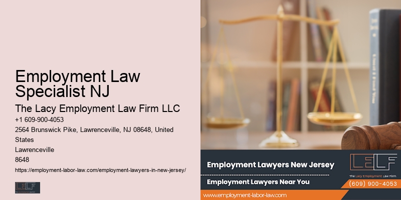 Legal Representation for Employees New Jersery