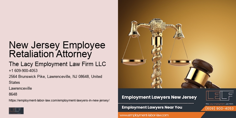Legal Representation for Workplace Retaliation NJ