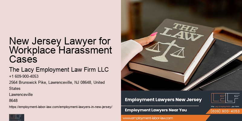 New Jersey Lawyer for Workplace Harassment Cases