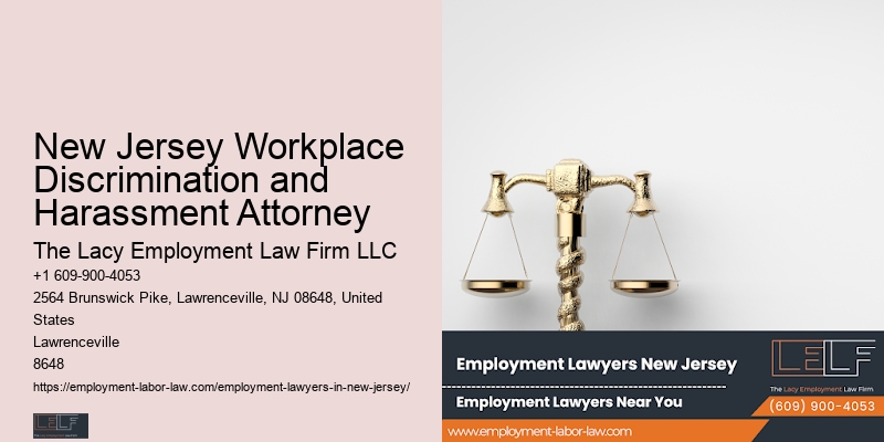New Jersey Workplace Discrimination and Harassment Attorney Job Attorney