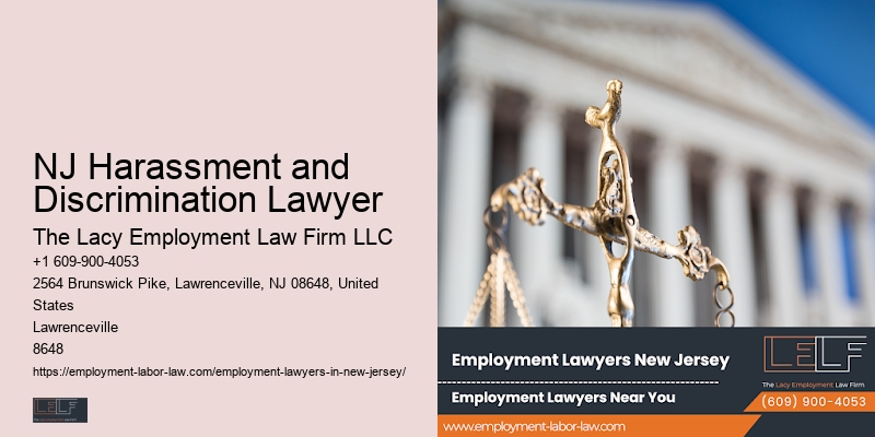 Workplace Harassment Attorney in NJ Harassment and Discrimination Lawyer