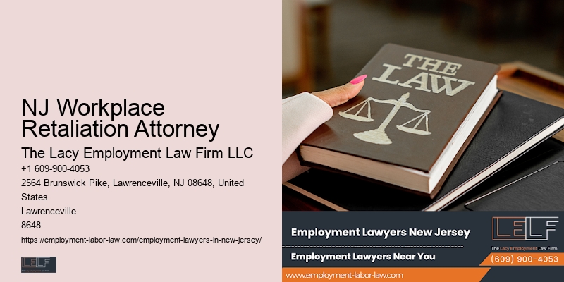 NJ Workplace Retaliation Attorney