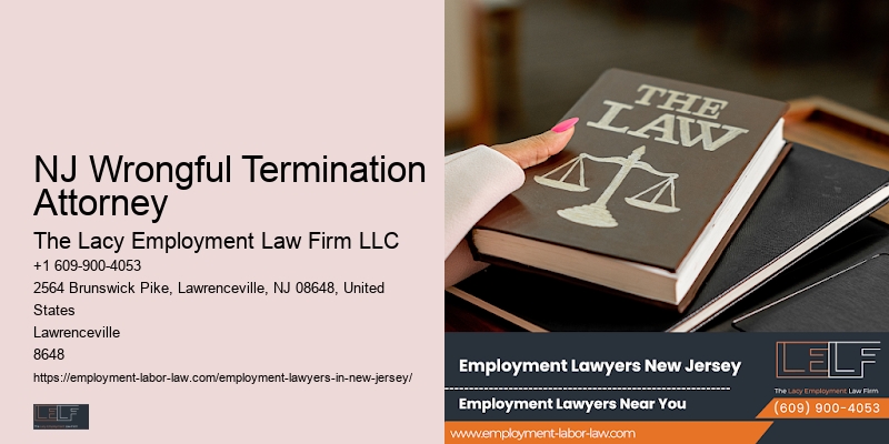 NJ Wrongful Termination Attorney