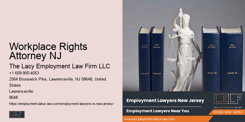 Workplace Rights Legal Consultations New Jersery