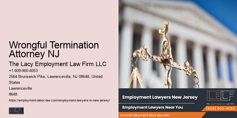 New Jersery Employment Law Representation