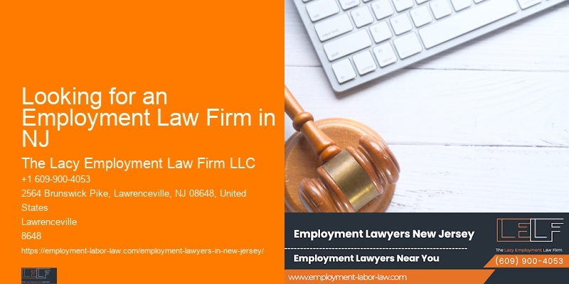 Looking for an Employment Law Firm in NJ