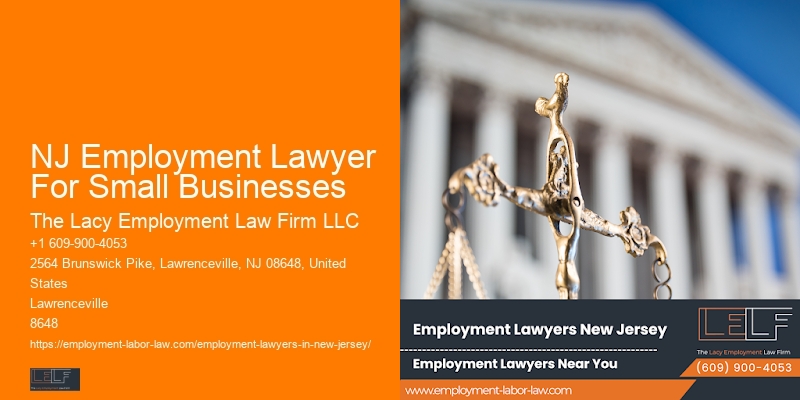 NJ Employment Lawyer For Small Businesses