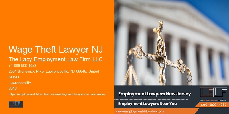 Wage Theft Lawyer NJ