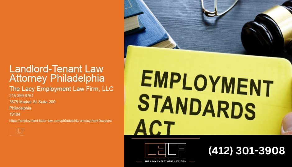 Non-Profit Legal Consultant Landlord-Tenant Law Attorney Philadelphia