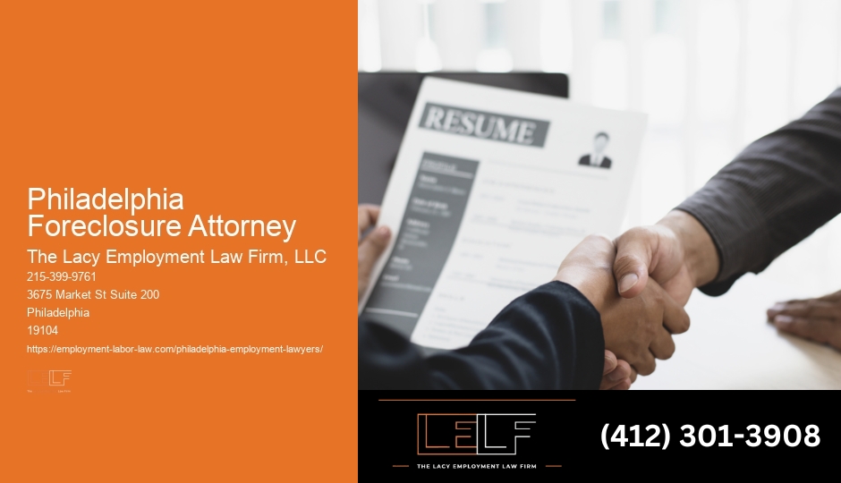 Professional Neighborhood Legal Help Philadelphia Foreclosure Attorney