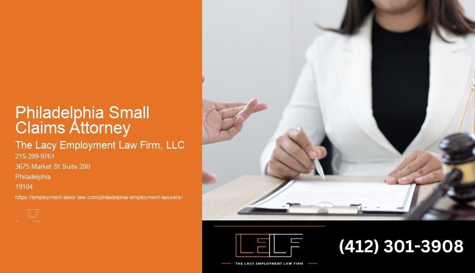 Affordable Legal Advisor Philadelphia Small Claims Attorney