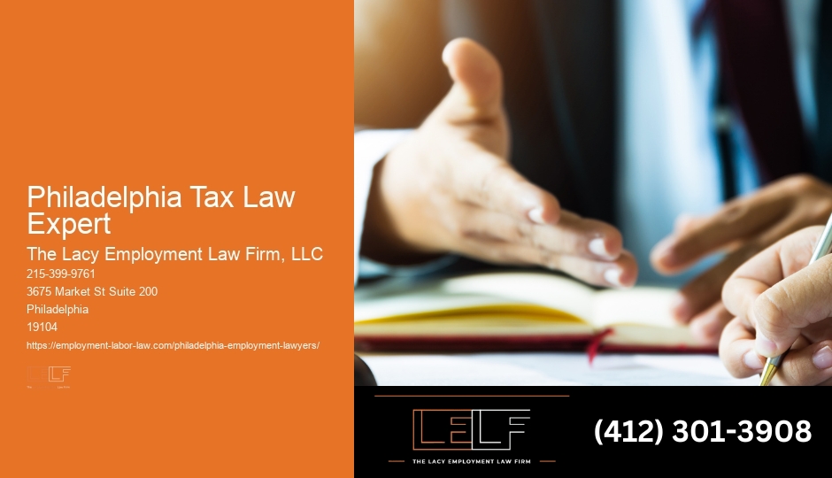 Reputable Law Attorney Philadelphia Tax Law Expert