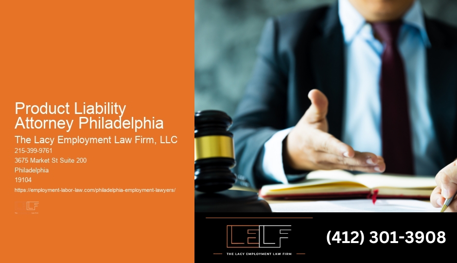 Product Liability Attorney Philadelphia Non-Profit Law Attorney