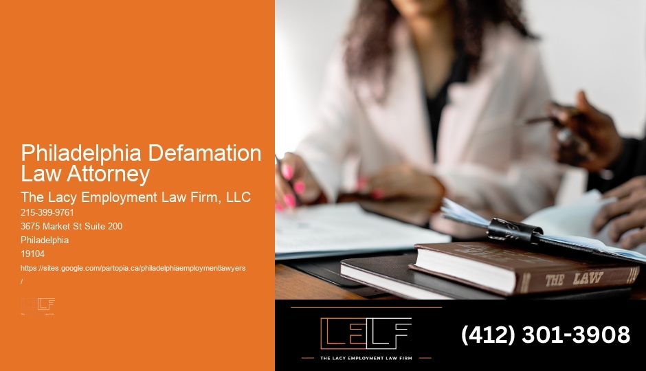 Philadelphia Defamation Law Attorney Contract Drafting Attorney