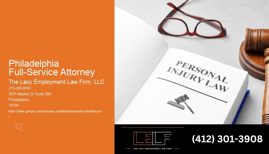 Full-Service Law Firm Philadelphia Full-Service Attorney
