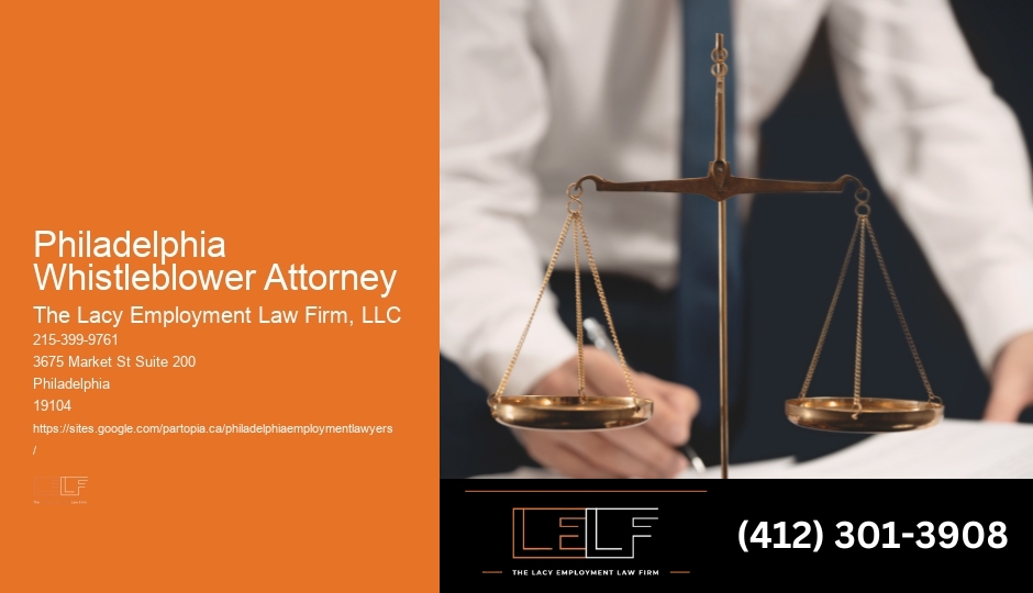 Best Legal Assistance Philadelphia Whistleblower Attorney
