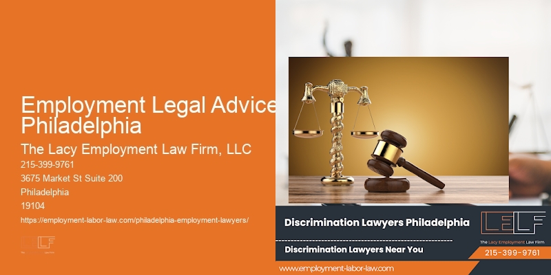 Employment Legal Advice Philadelphia