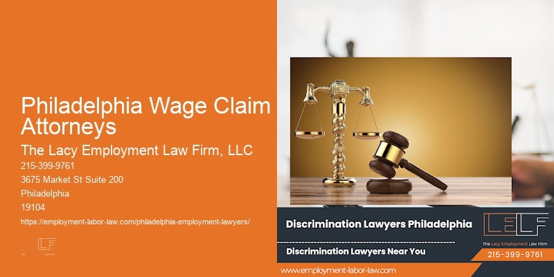 Philadelphia Wage Claim Attorneys