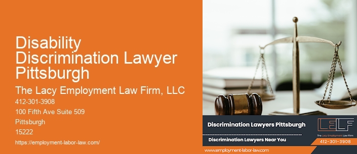 Disability Discrimination Lawyer Pittsburgh