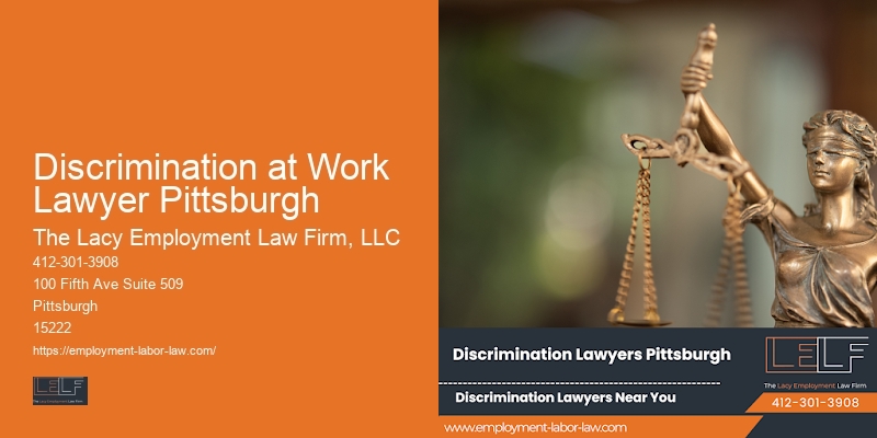 Discrimination at Work Lawyer Pittsburgh
