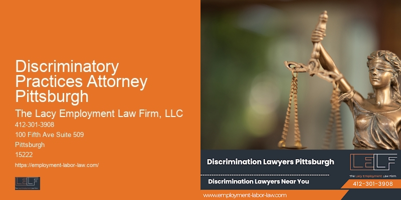 Discriminatory Practices Attorney Pittsburgh