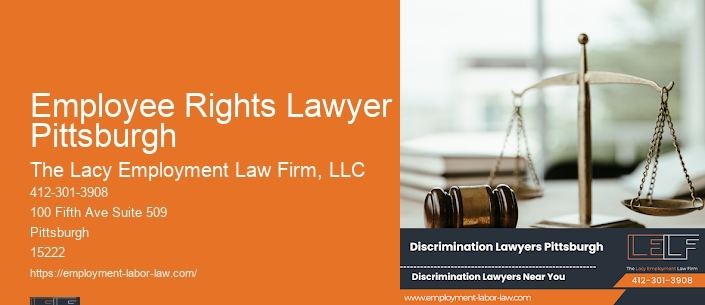 Employee Rights Lawyer Pittsburgh