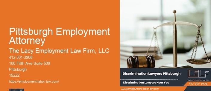 Pittsburgh Employment Attorney