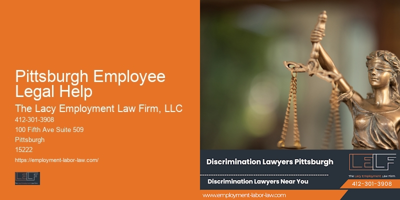 Pittsburgh Employee Legal Help
